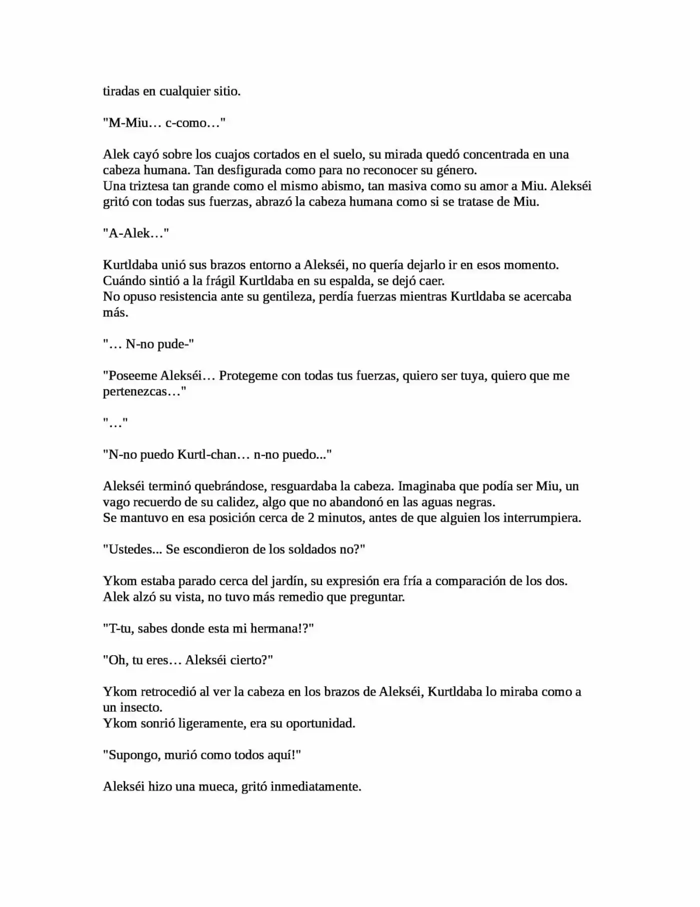 Ketsueki No Kabe No Bōken (Novela) - Capítulo 13 - Página 2 - LectorTMOo