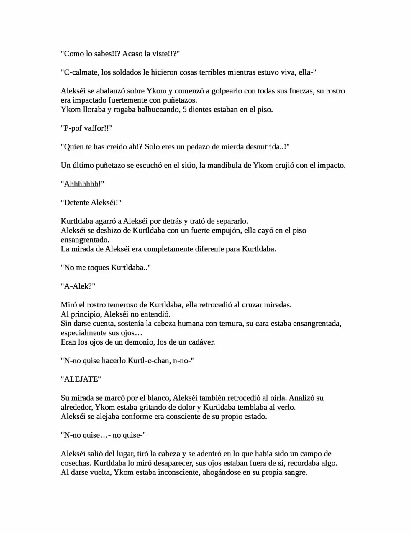 Ketsueki No Kabe No Bōken (Novela) - Capítulo 13 - Página 3 - LectorTMOo