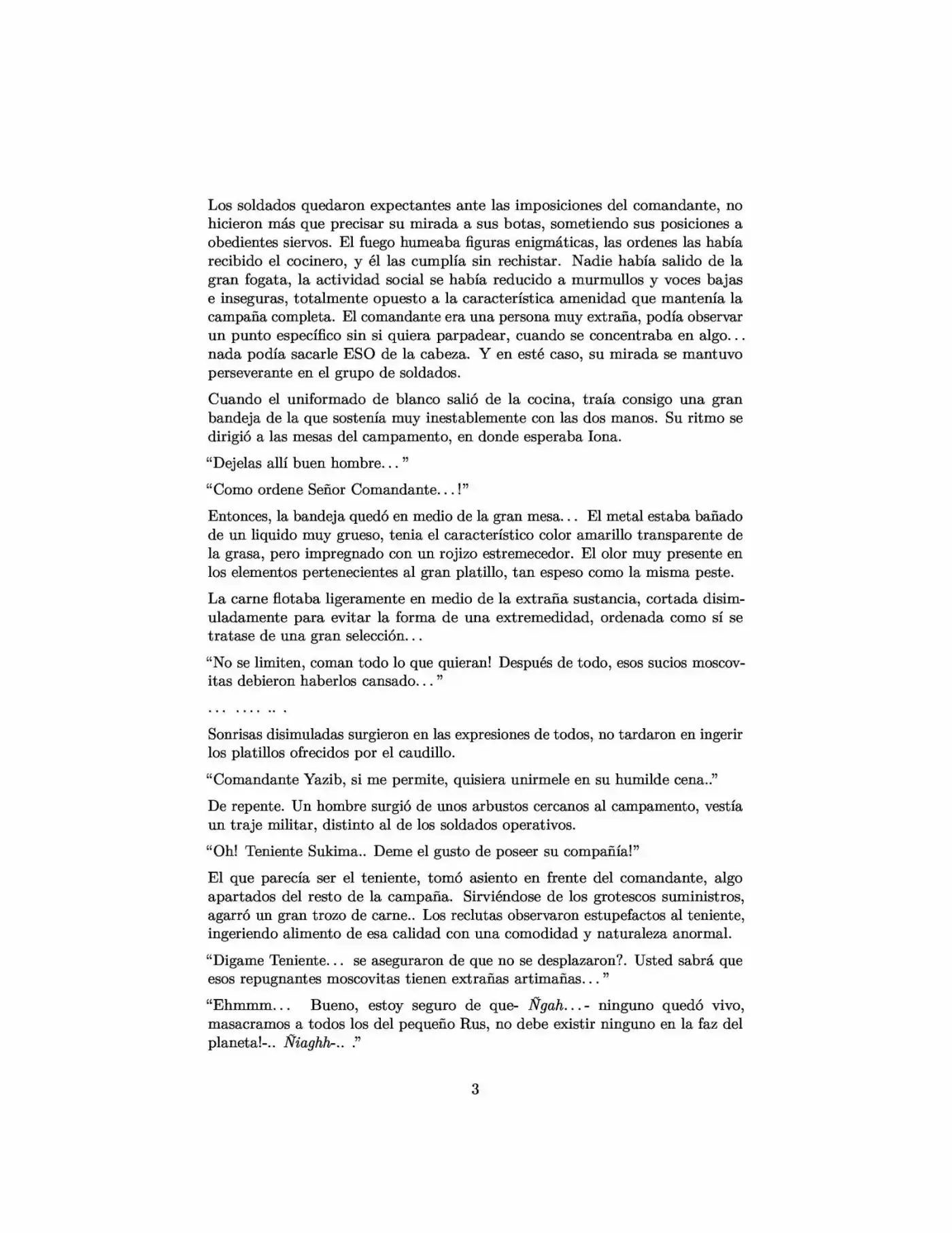 Ketsueki No Kabe No Bōken (Novela) - Capítulo 16.50 - Página 3 - LectorTMOo