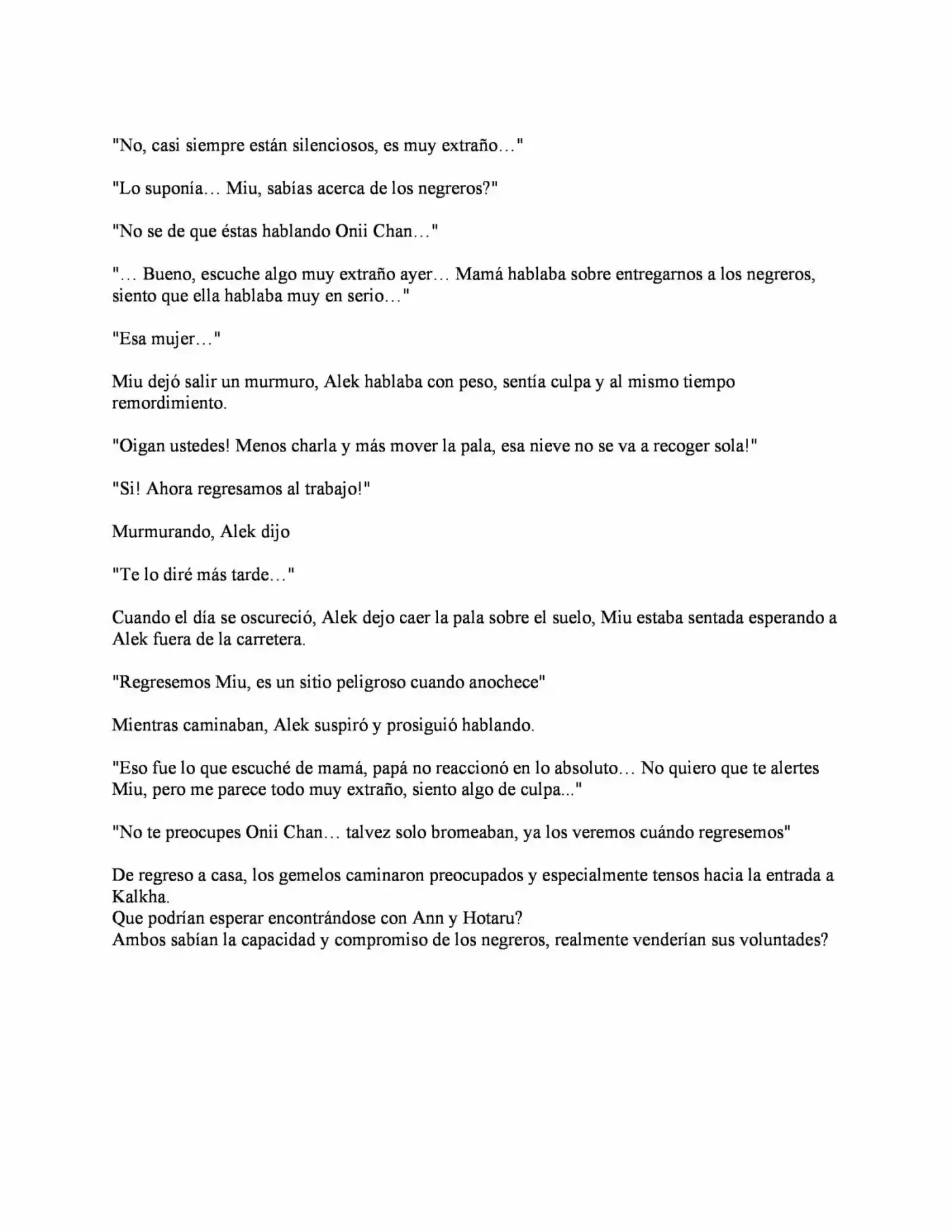 Ketsueki No Kabe No Bōken (Novela) - Capítulo 4 - Página 6 - LectorTMOo