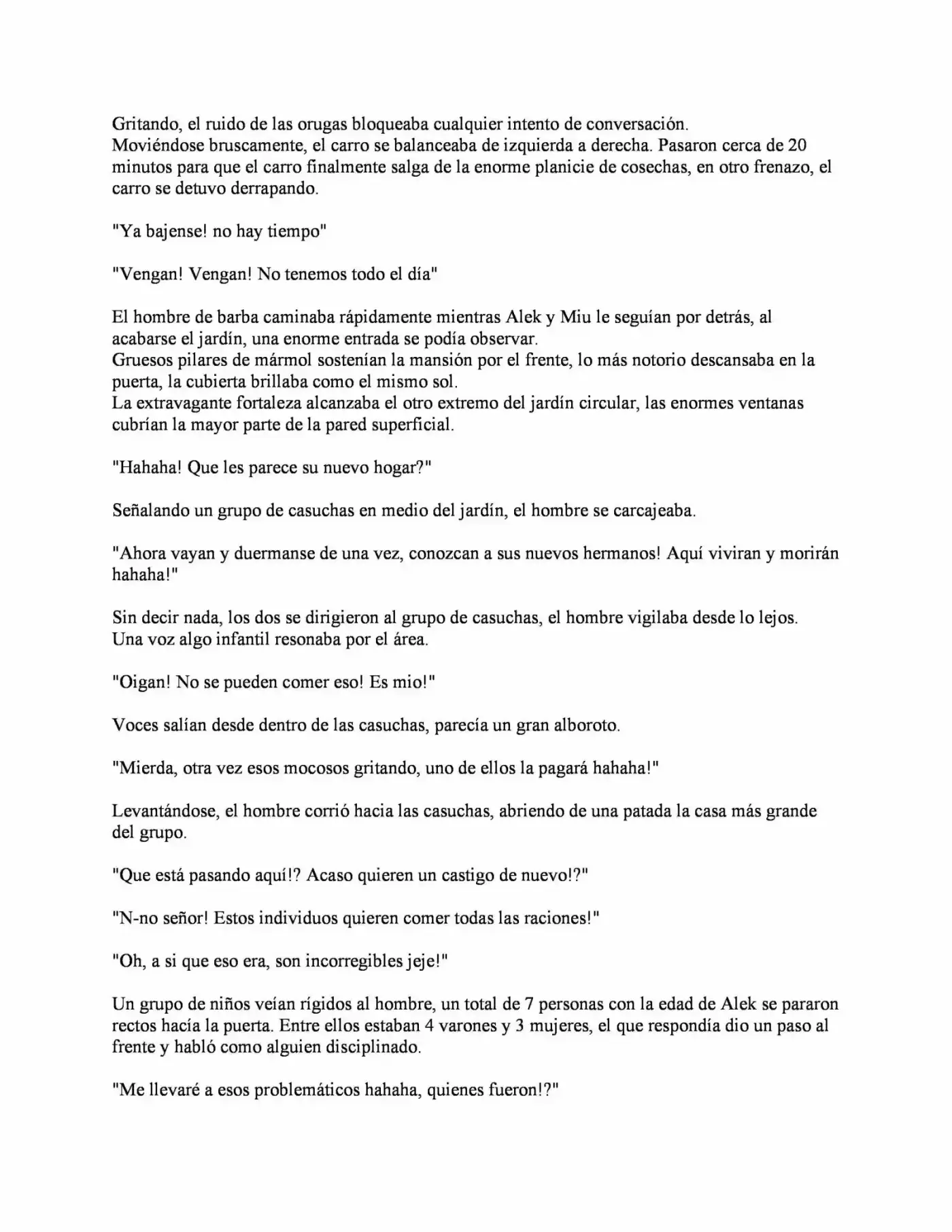 Ketsueki No Kabe No Bōken (Novela) - Capítulo 5 - Página 4 - LectorTMOo
