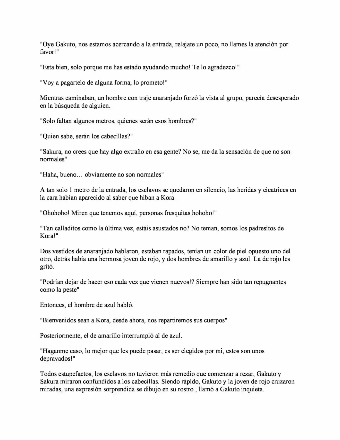 Ketsueki No Kabe No Bōken (Novela) - Capítulo 7 - Página 4 - LectorTMOo
