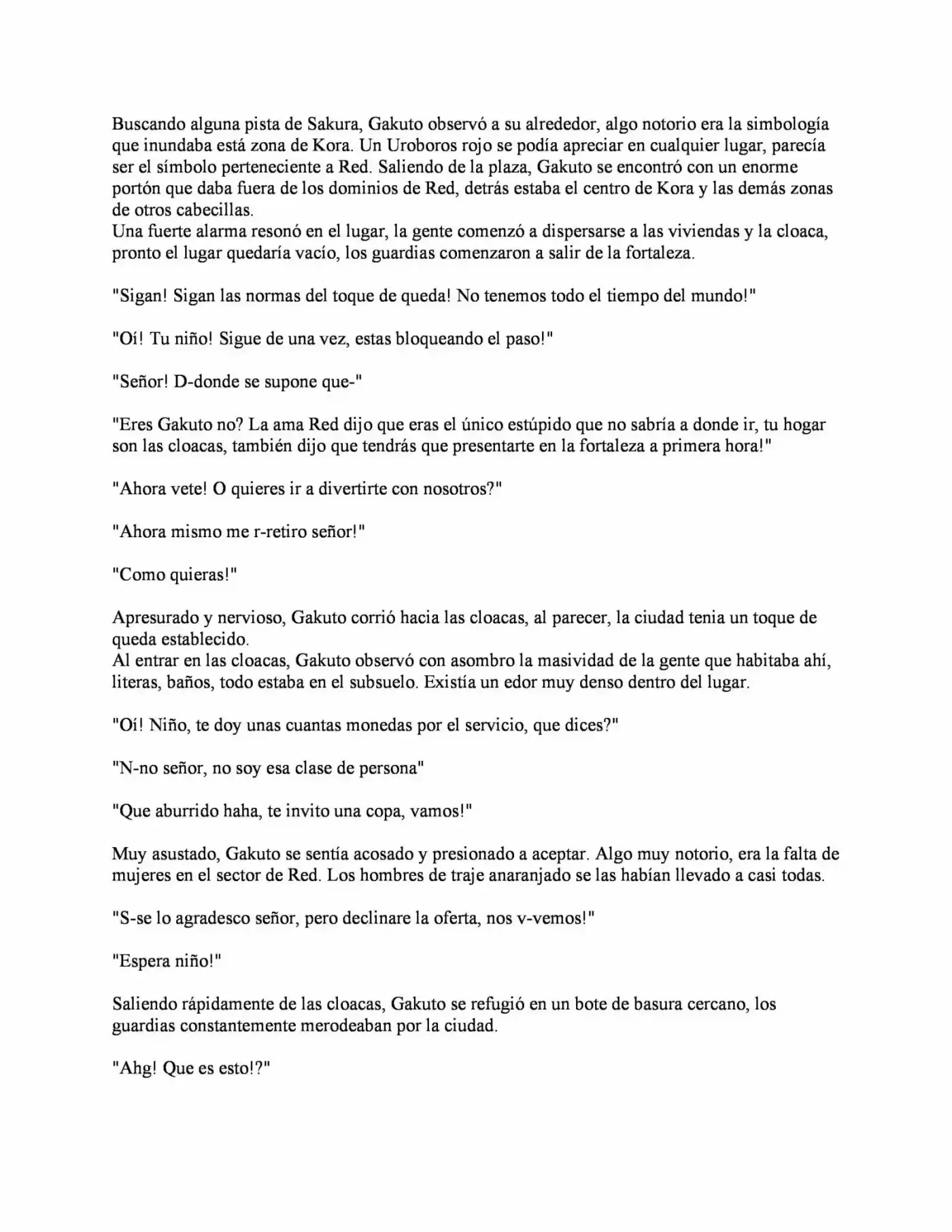 Ketsueki No Kabe No Bōken (Novela) - Capítulo 8 - Página 2 - LectorTMOo