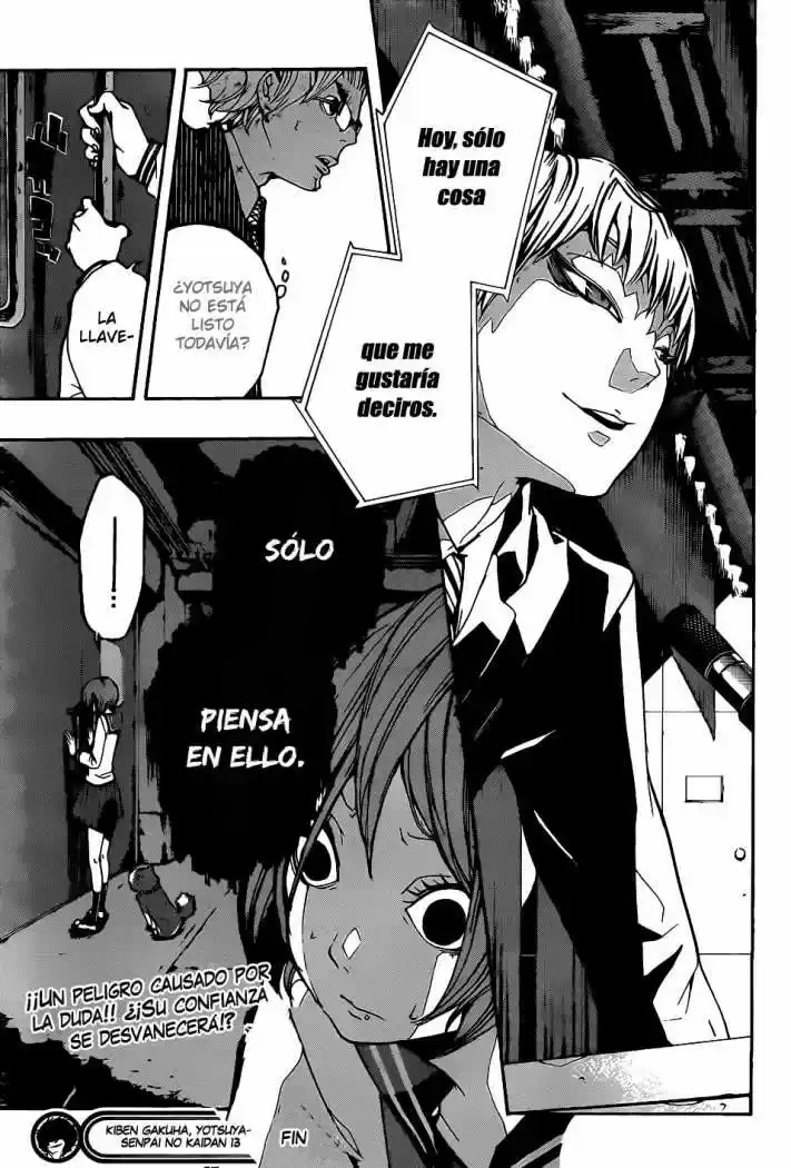 Kiben Gakuha Yotsuya Senpai No Kaidan - Capítulo 13 - Página 12 - LectorTMOo