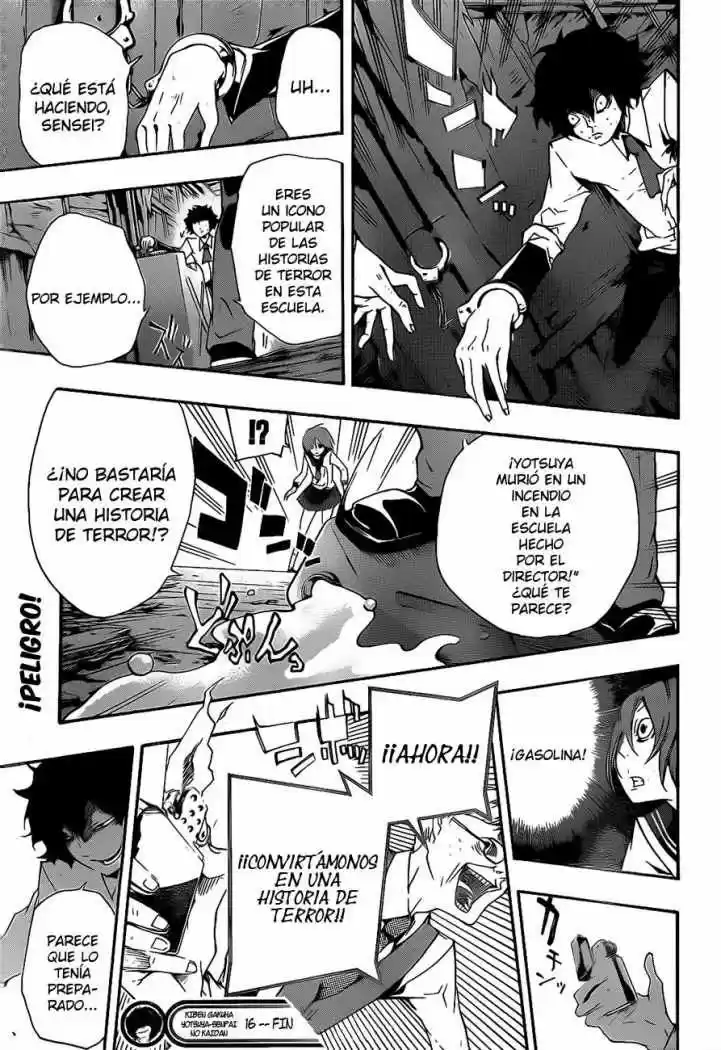 Kiben Gakuha Yotsuya Senpai No Kaidan - Capítulo 16 - Página 18 - LectorTMOo