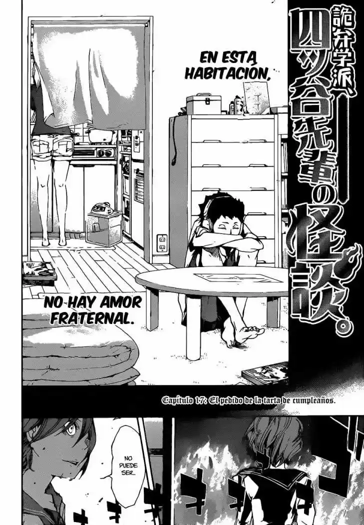 Kiben Gakuha Yotsuya Senpai No Kaidan - Capítulo 17 - Página 2 - LectorTMOo
