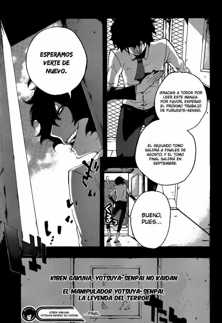 Kiben Gakuha Yotsuya Senpai No Kaidan - Capítulo 18 - Página 17 - LectorTMOo