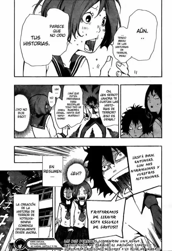 Kiben Gakuha Yotsuya Senpai No Kaidan - Capítulo 3 - Página 21 - LectorTMOo