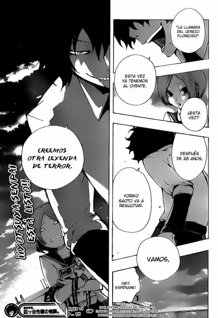 Kiben Gakuha Yotsuya Senpai No Kaidan - Capítulo 4 - Página 18 - LectorTMOo