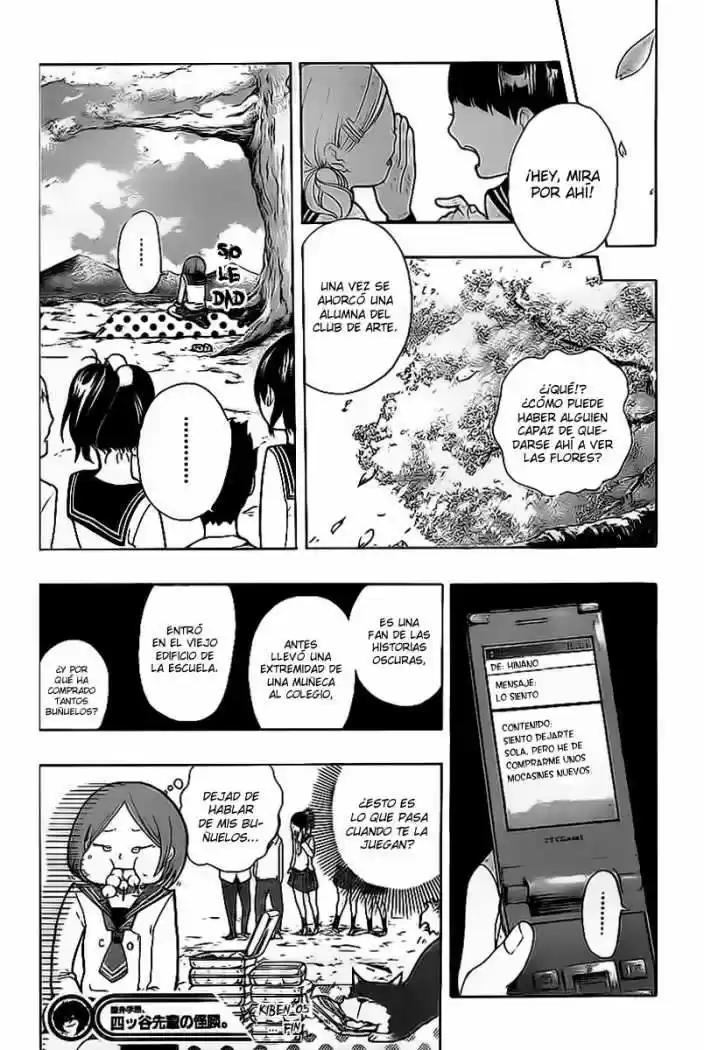 Kiben Gakuha Yotsuya Senpai No Kaidan - Capítulo 5 - Página 18 - LectorTMOo