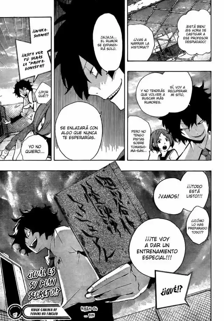 Kiben Gakuha Yotsuya Senpai No Kaidan - Capítulo 6 - Página 15 - LectorTMOo