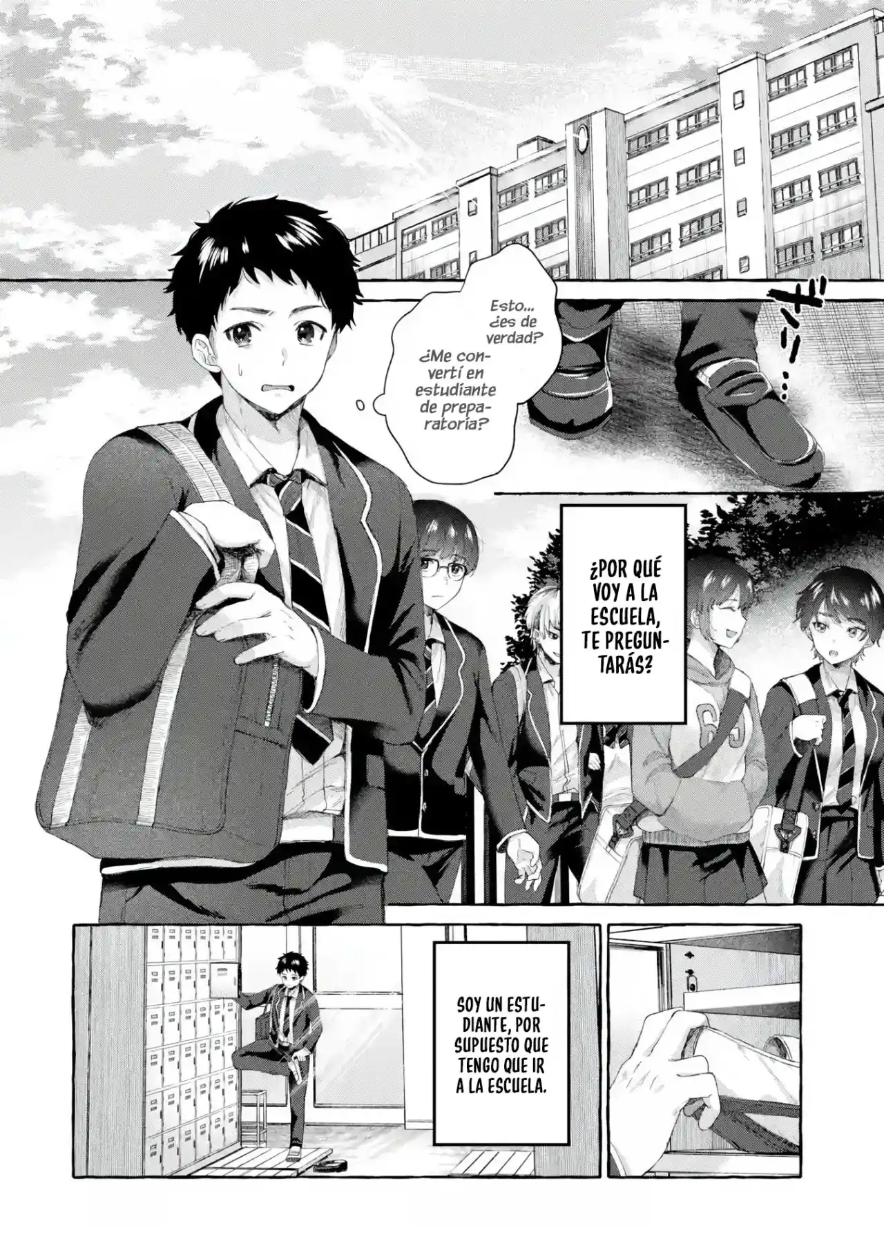 Kibishii Onna Joushi Ga Koukousei Ni Modottara Ore Ni Dere Dere Suru Riyuu - Capítulo 1.20 - Página 12 - LectorTMOo