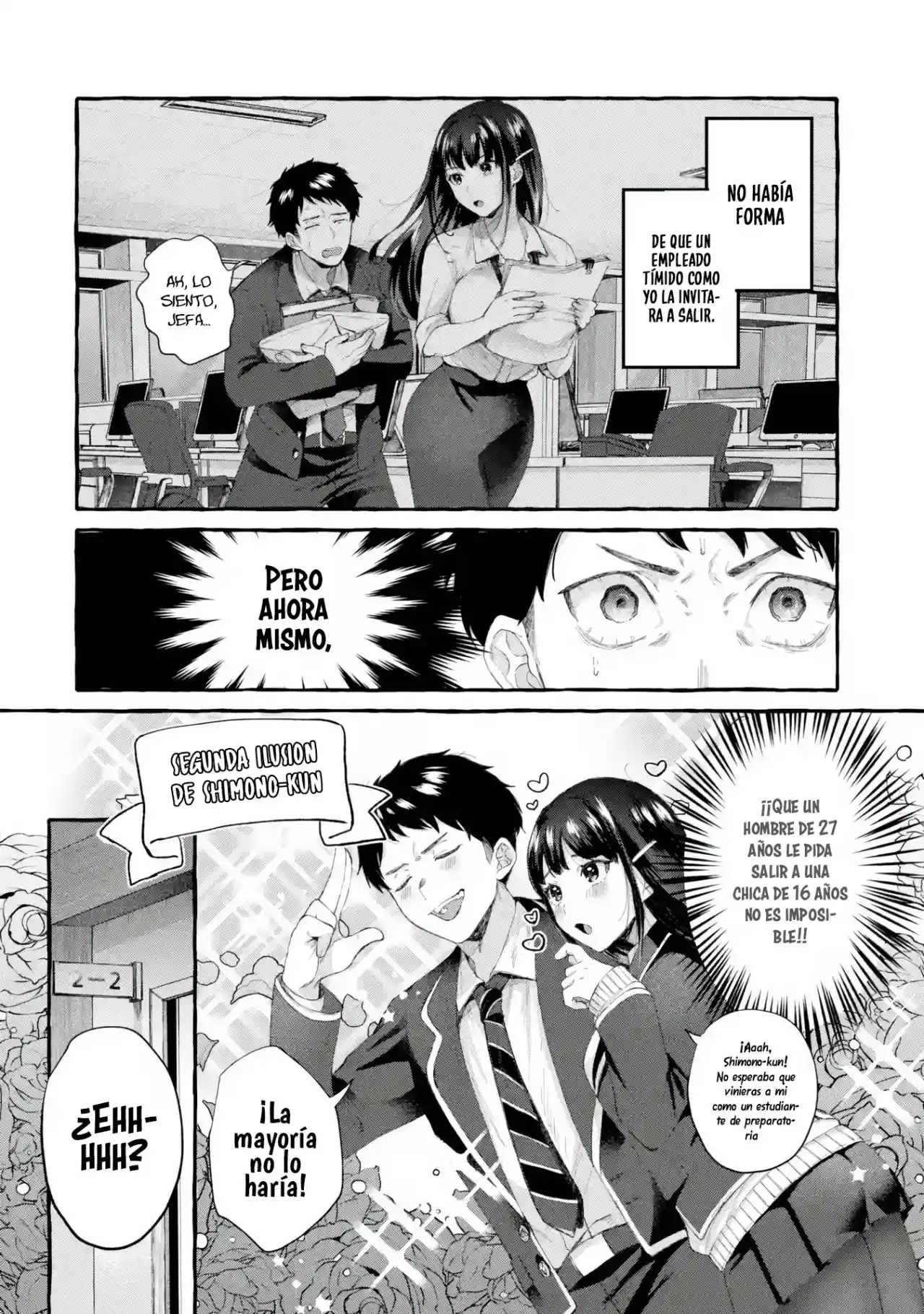 Kibishii Onna Joushi Ga Koukousei Ni Modottara Ore Ni Dere Dere Suru Riyuu - Capítulo 1.20 - Página 26 - LectorTMOo