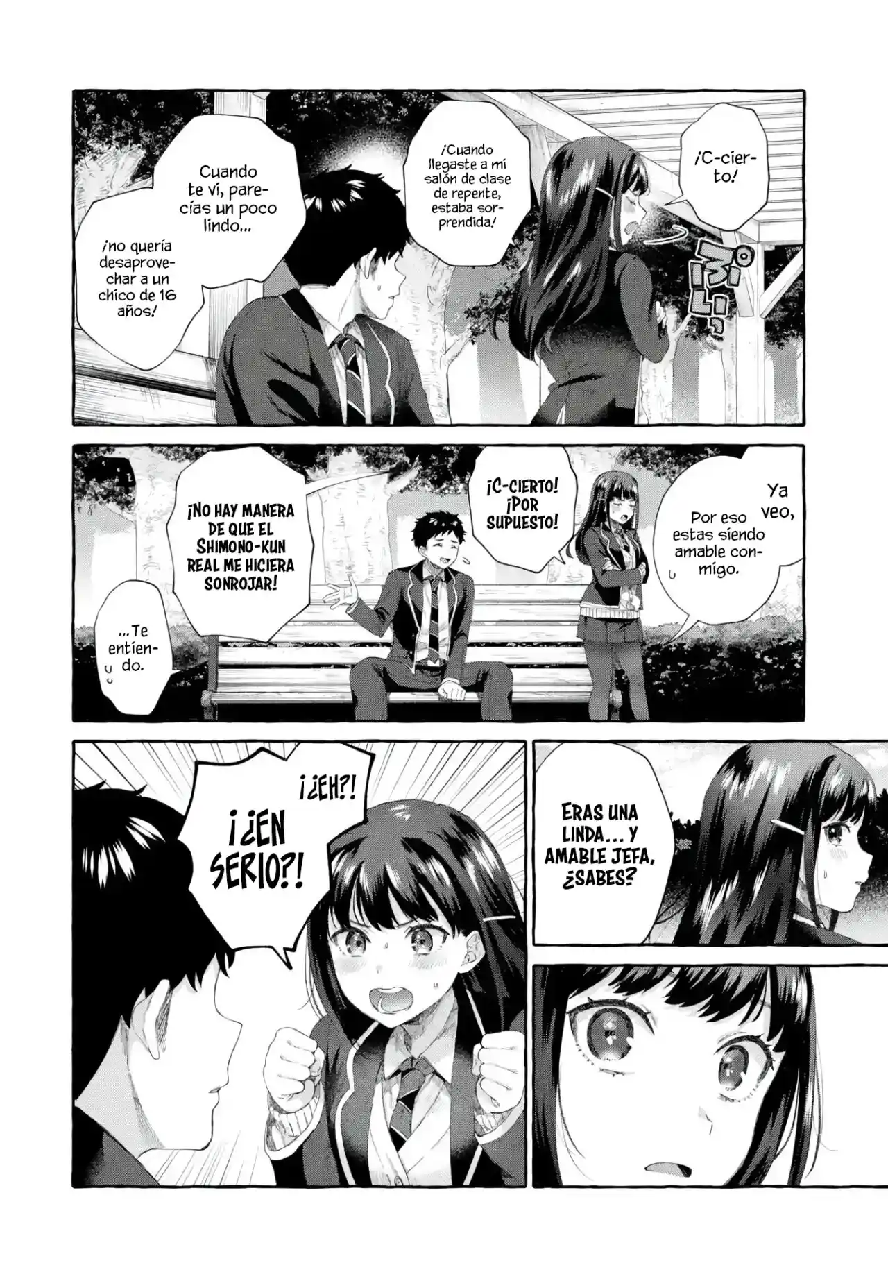 Kibishii Onna Joushi Ga Koukousei Ni Modottara Ore Ni Dere Dere Suru Riyuu - Capítulo 3 - Página 34 - LectorTMOo