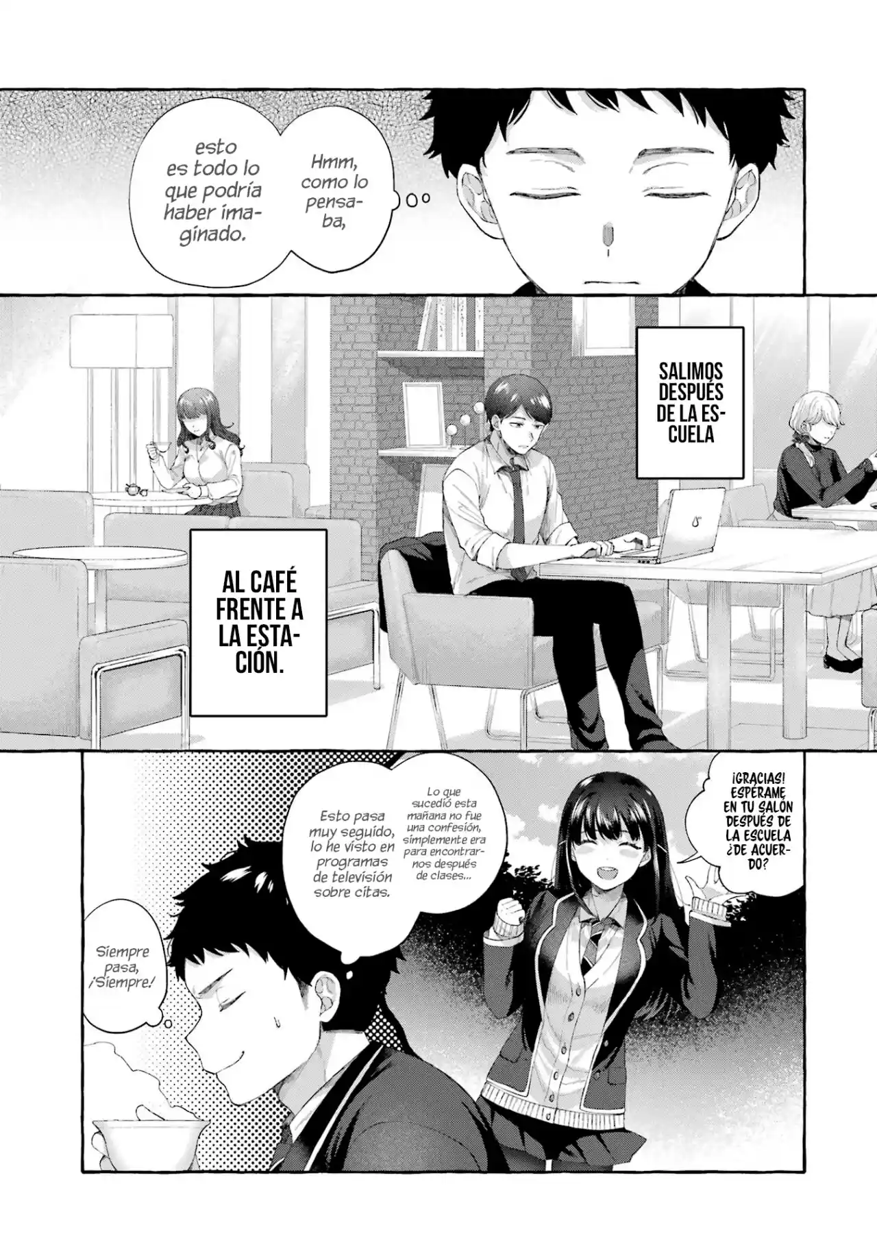 Kibishii Onna Joushi Ga Koukousei Ni Modottara Ore Ni Dere Dere Suru Riyuu - Capítulo 4 - Página 5 - LectorTMOo