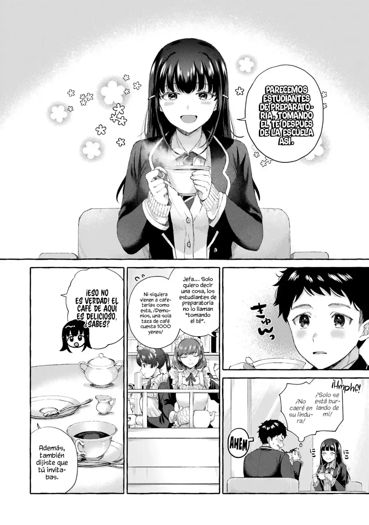 Kibishii Onna Joushi Ga Koukousei Ni Modottara Ore Ni Dere Dere Suru Riyuu - Capítulo 4 - Página 6 - LectorTMOo