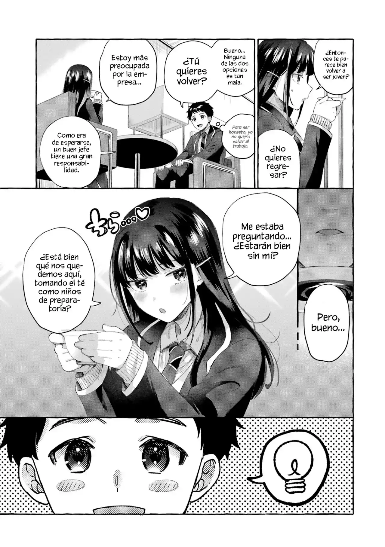 Kibishii Onna Joushi Ga Koukousei Ni Modottara Ore Ni Dere Dere Suru Riyuu - Capítulo 4 - Página 11 - LectorTMOo