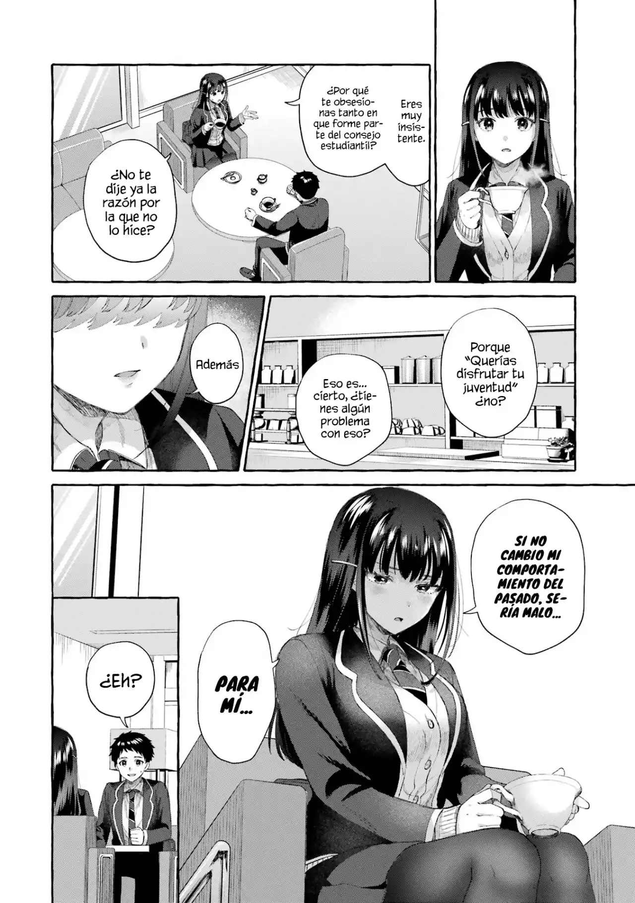 Kibishii Onna Joushi Ga Koukousei Ni Modottara Ore Ni Dere Dere Suru Riyuu - Capítulo 4 - Página 14 - LectorTMOo