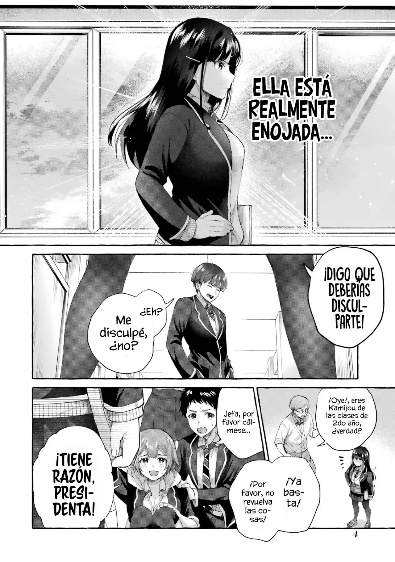 Kibishii Onna Joushi Ga Koukousei Ni Modottara Ore Ni Dere Dere Suru Riyuu - Capítulo 5 - Página 4 - LectorTMOo