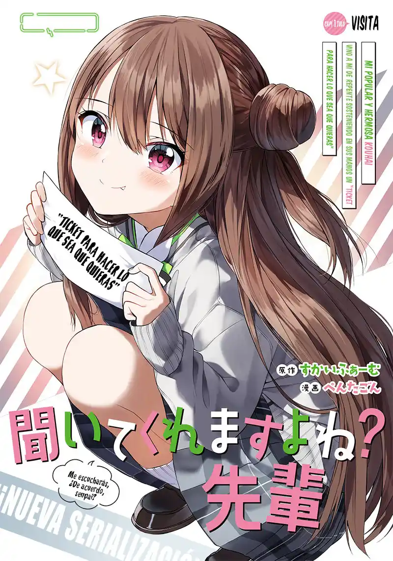 Kiite Kuremasu Yo Ne? Senpai - Capítulo 1 - Página 3 - LectorTMOo