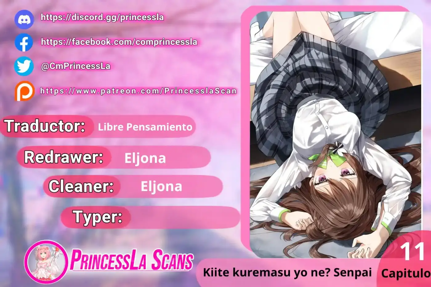 Kiite Kuremasu Yo Ne? Senpai - Capítulo 11 - Página 1 - LectorTMOo