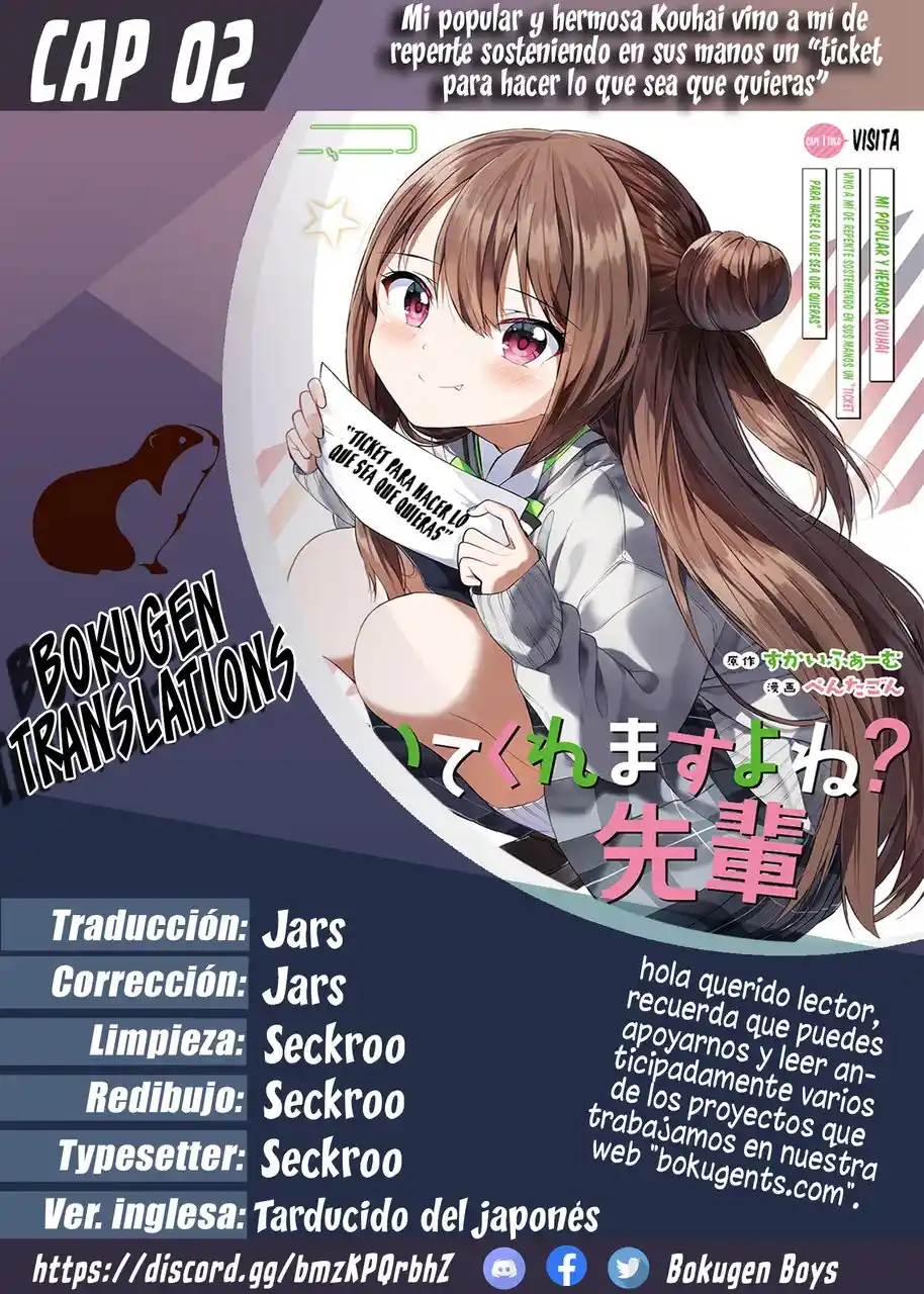 Kiite Kuremasu Yo Ne? Senpai - Capítulo 2 - Página 1 - LectorTMOo