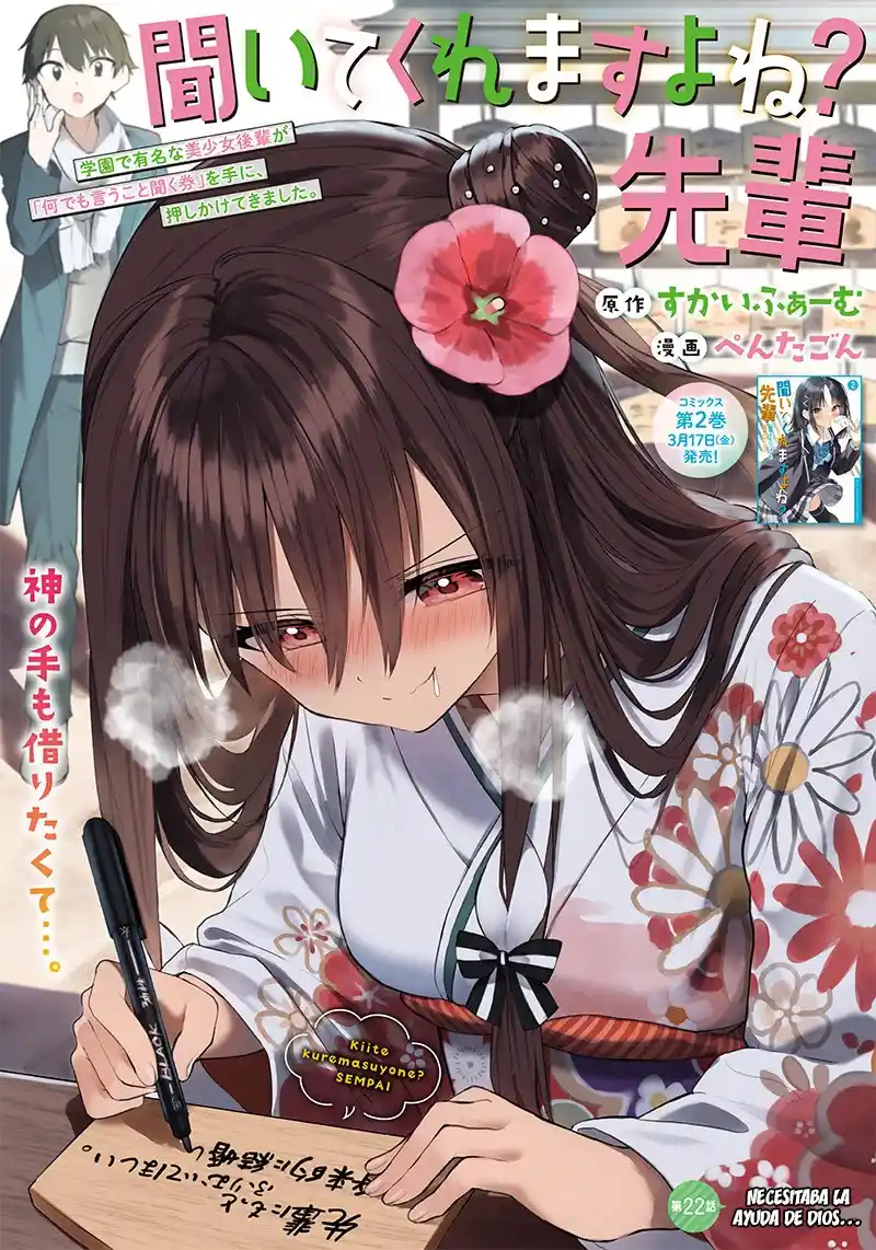 Kiite Kuremasu Yo Ne? Senpai - Capítulo 22 - Página 6 - LectorTMOo
