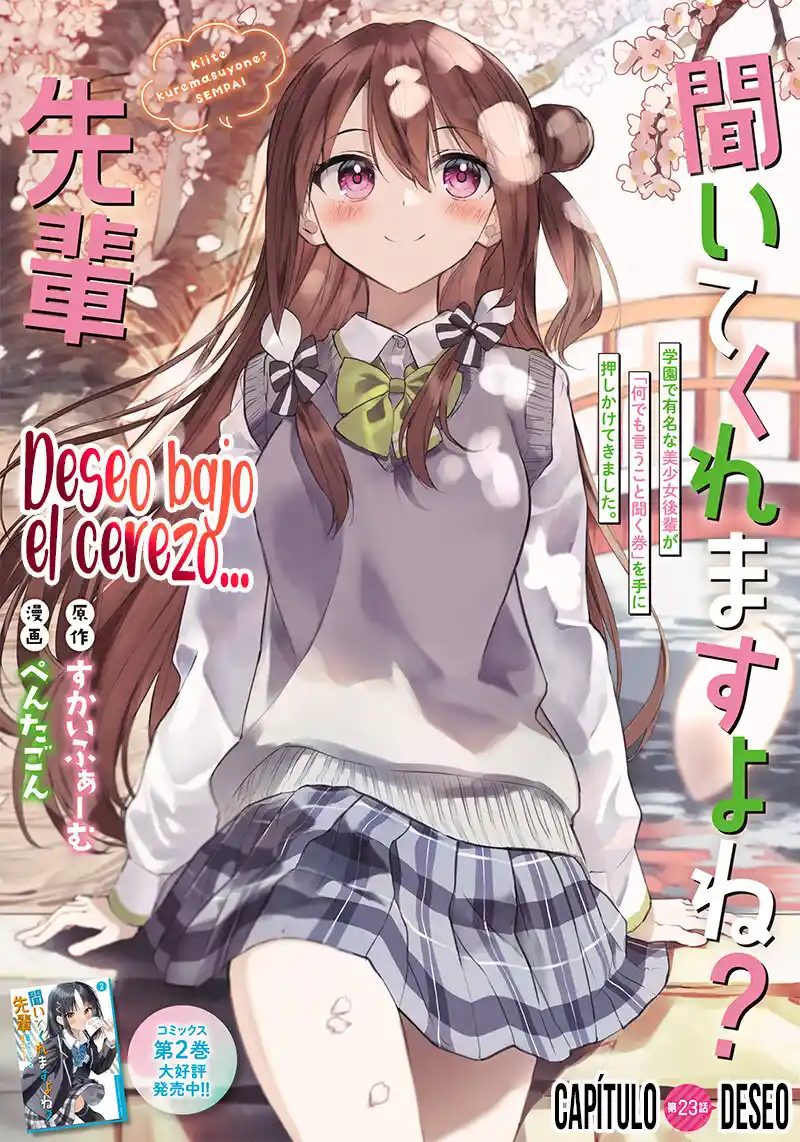 Kiite Kuremasu Yo Ne? Senpai - Capítulo 23 - Página 4 - LectorTMOo