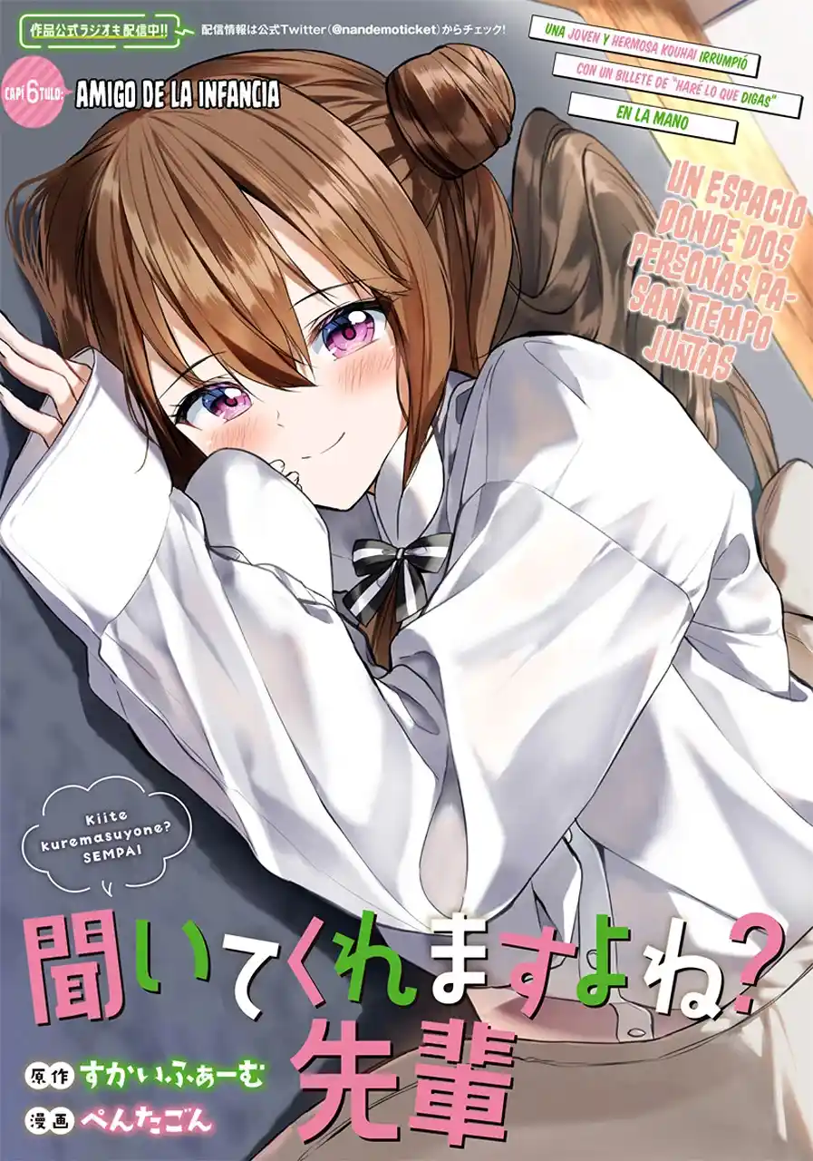 Kiite Kuremasu Yo Ne? Senpai - Capítulo 6 - Página 4 - LectorTMOo