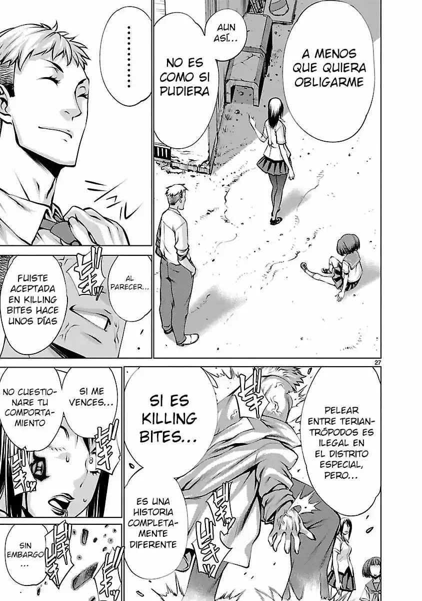Killing Bites capítulo 34 página 27