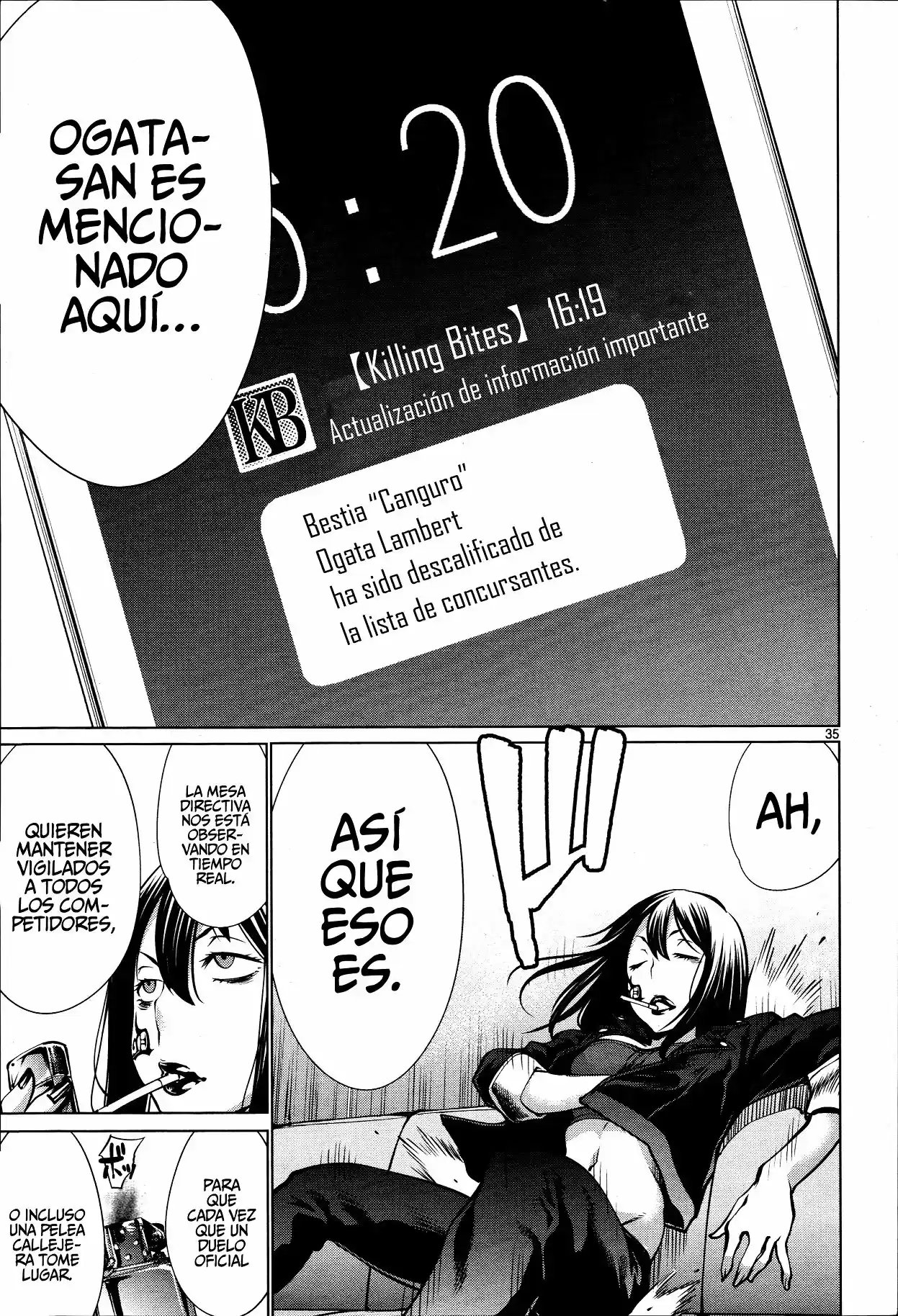 Killing Bites capítulo 70 página 33