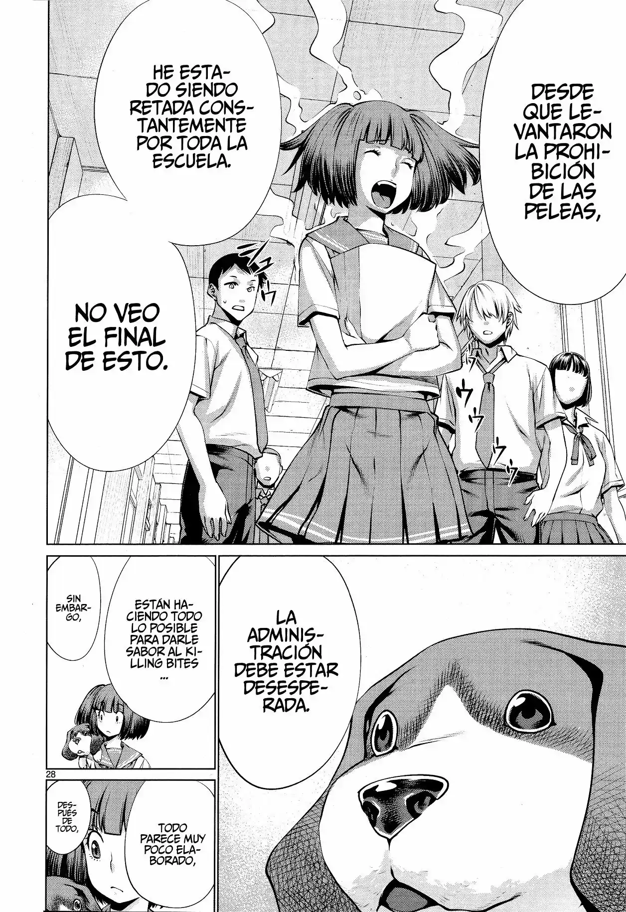 Killing Bites capítulo 73 página 28