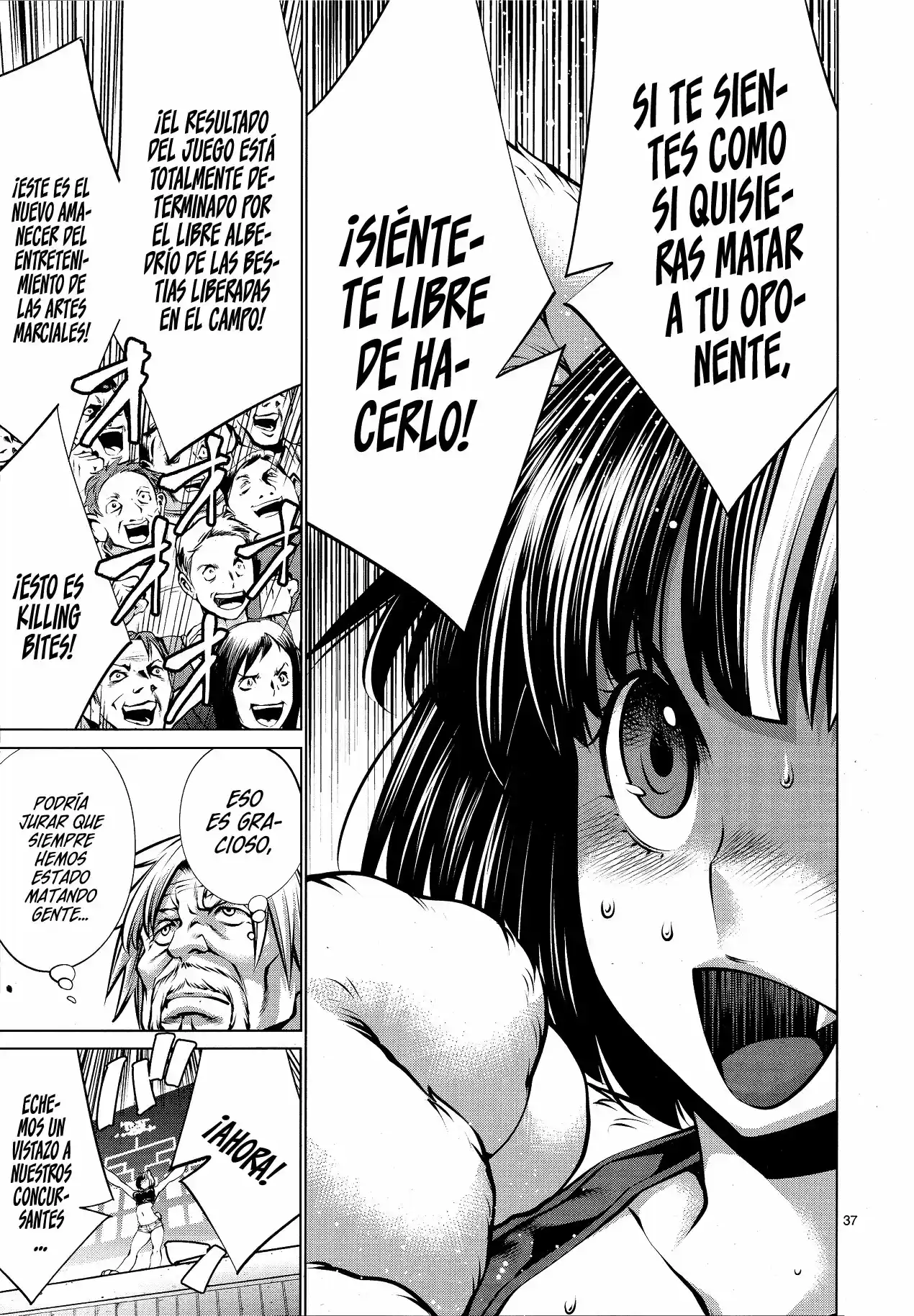 Killing Bites capítulo 74 página 35
