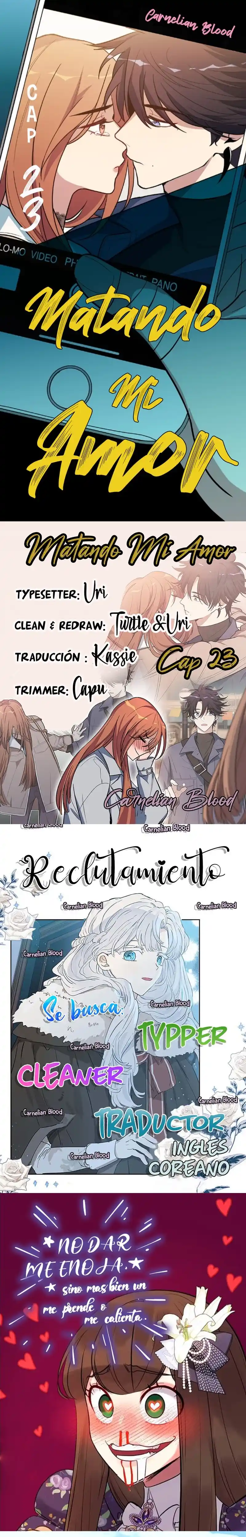 Killing My Love - Capítulo 23 - Página 1 - LectorTMOo