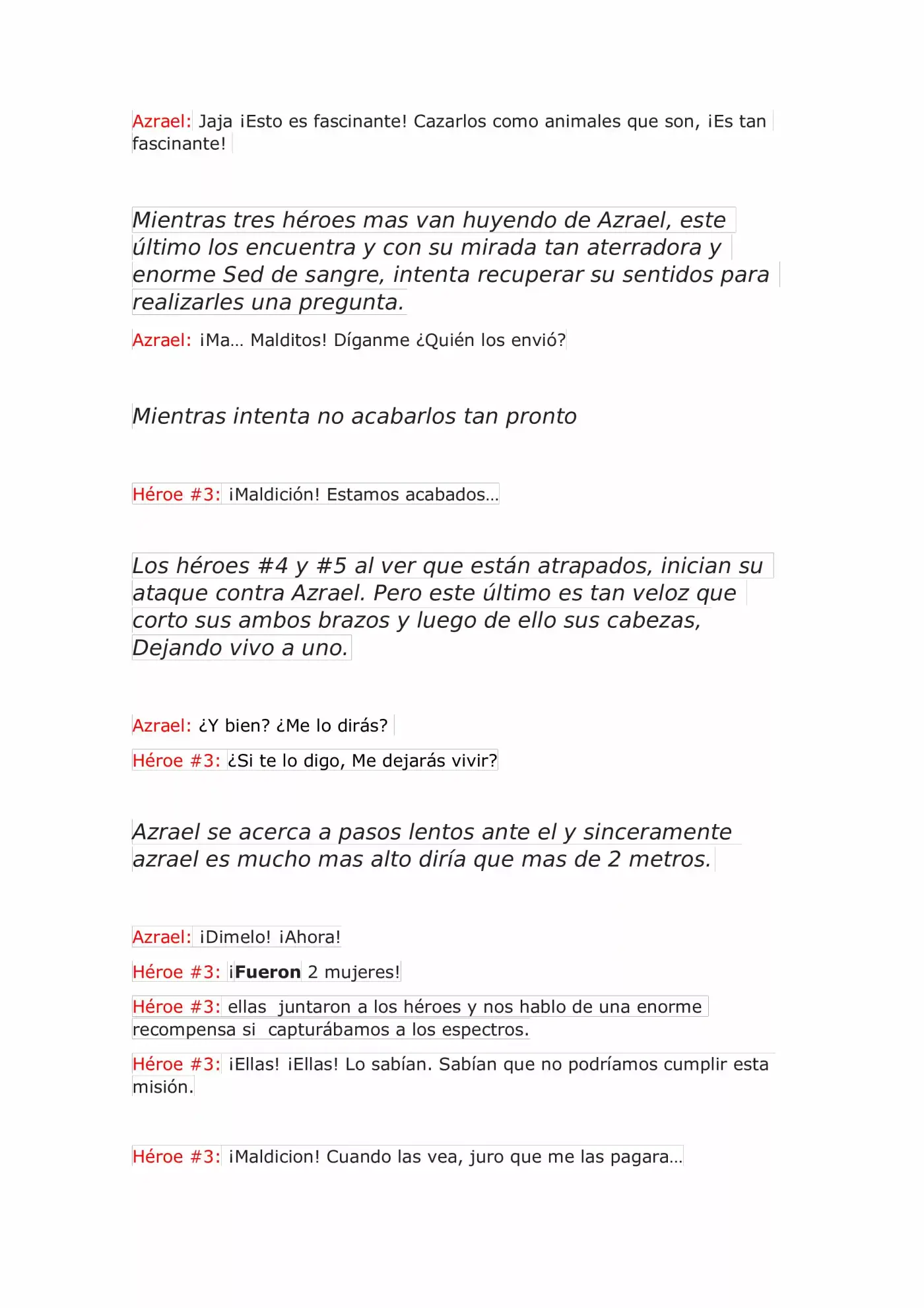 Kills Héroes (Novela) - Capítulo 3 - Página 5 - LectorTMOo