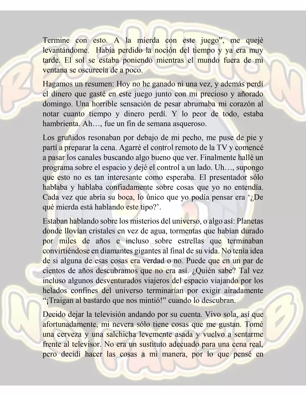 Kimama Ni TokyoSurvive (Novela) - Capítulo  - Página 4 - LectorTMOo