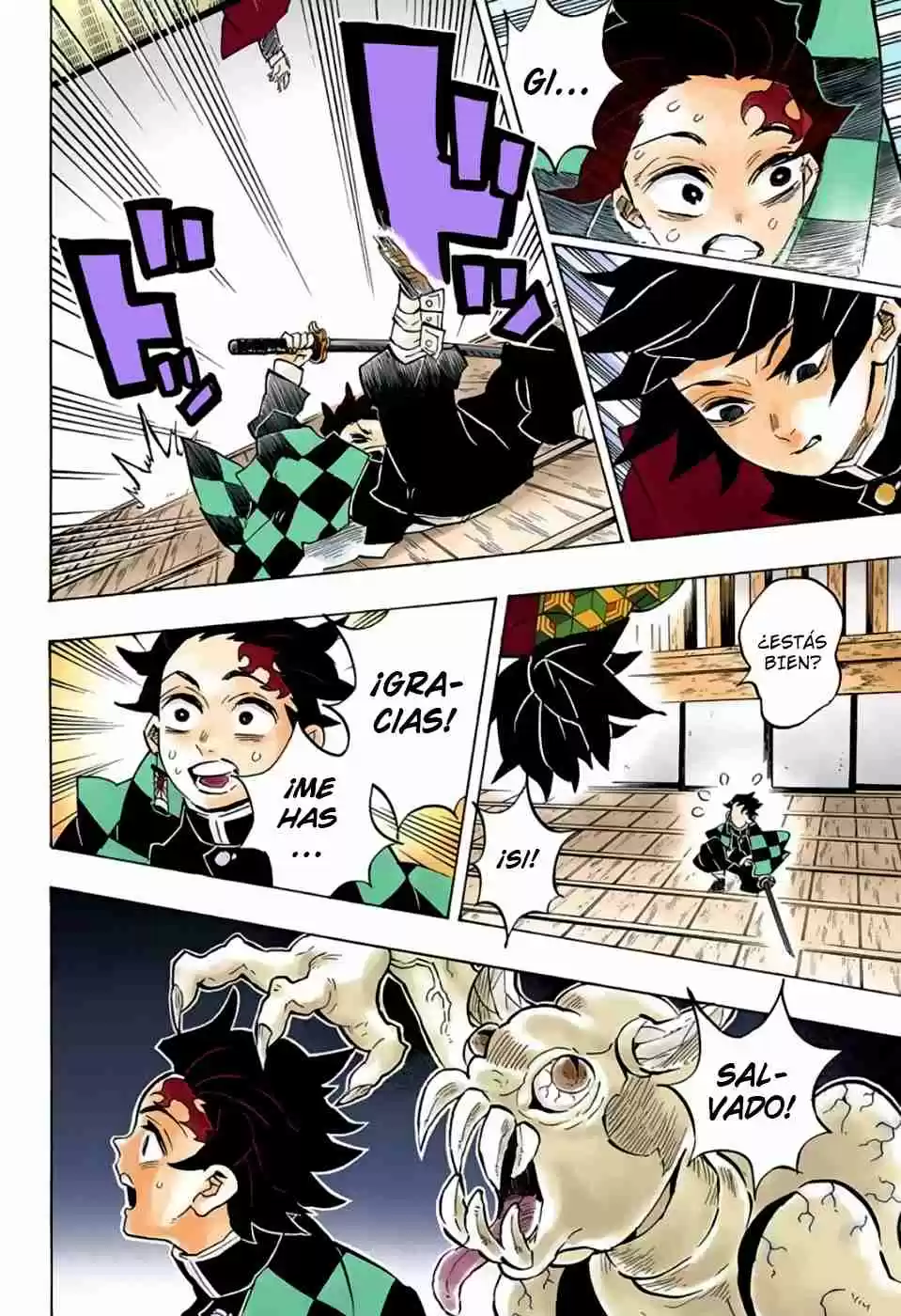 Kimetsu No Yaiba - Digital Colored Comics - Capítulo 140 - Página 5 - LectorTMOo