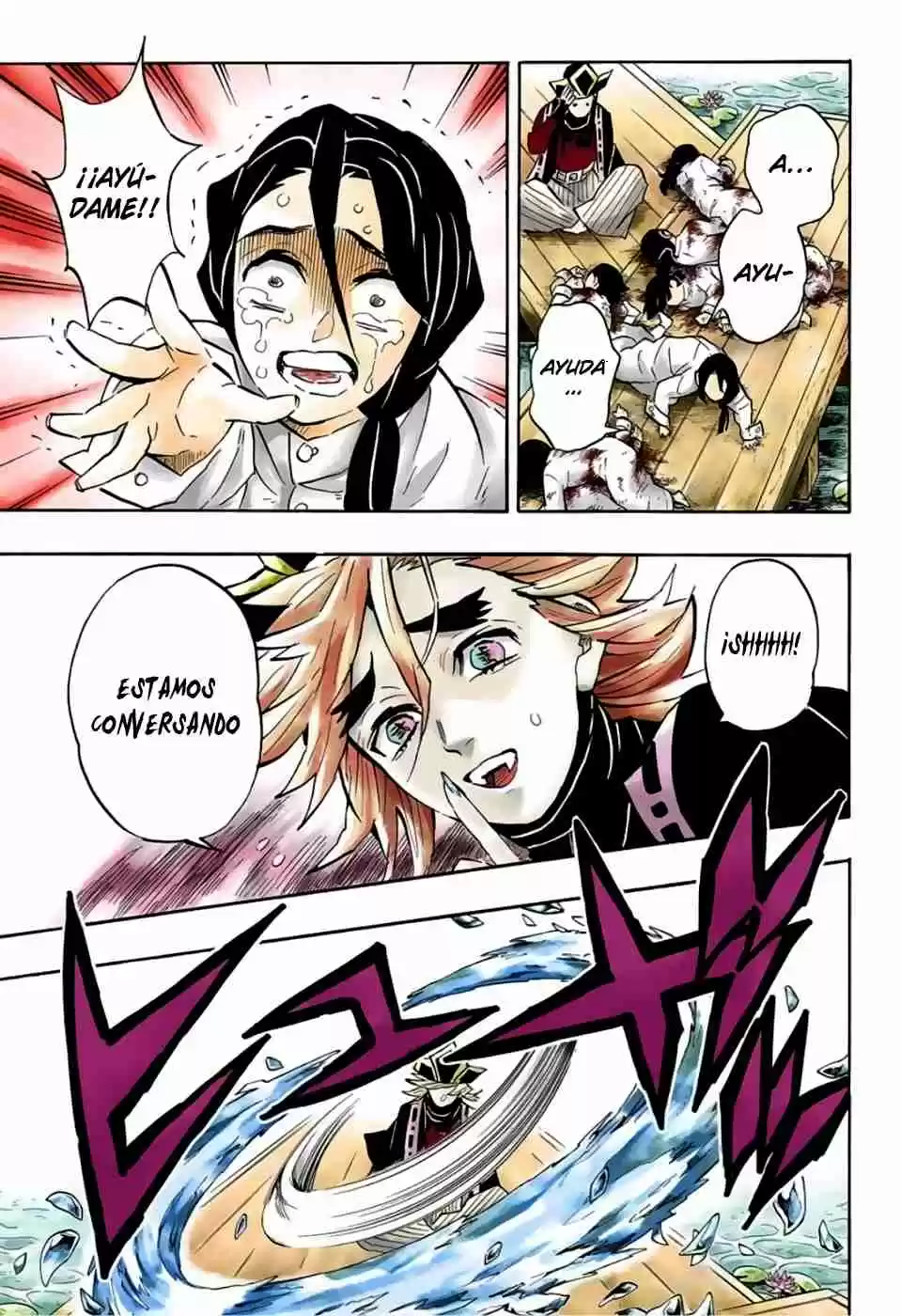 Kimetsu No Yaiba - Digital Colored Comics - Capítulo 141 - Página 7 - LectorTMOo