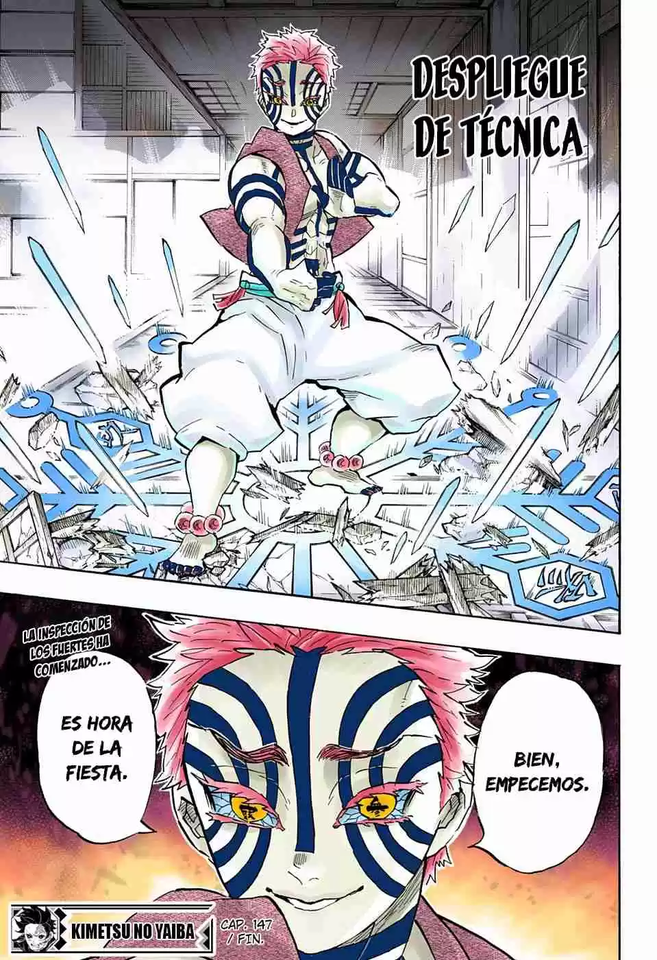 Kimetsu No Yaiba - Digital Colored Comics - Capítulo 147 - Página 21 - LectorTMOo