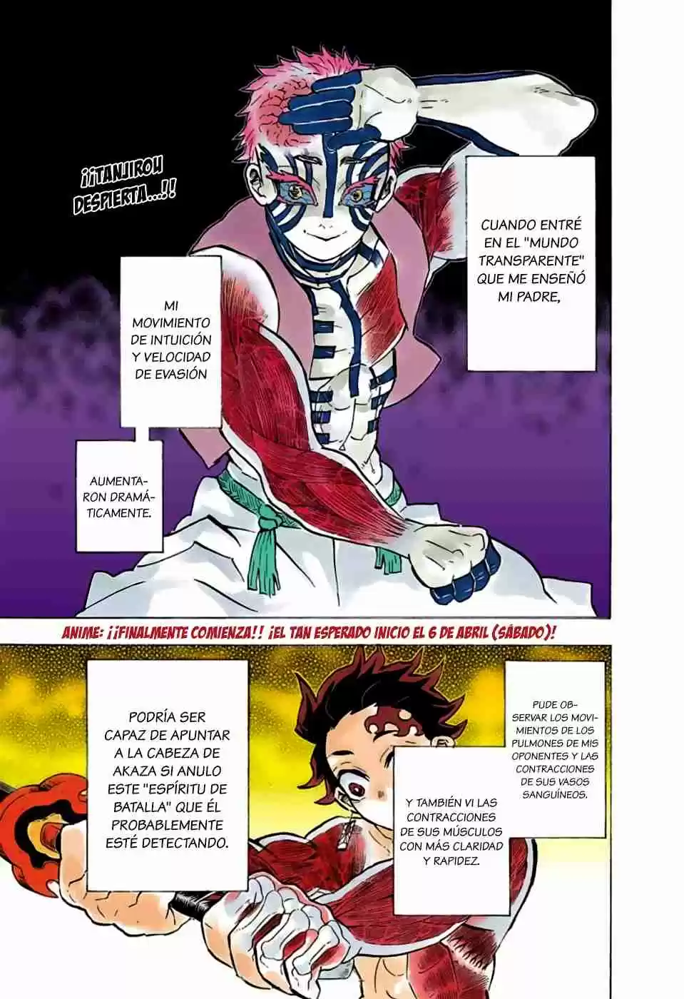 Kimetsu No Yaiba - Digital Colored Comics - Capítulo 152 - Página 4 - LectorTMOo