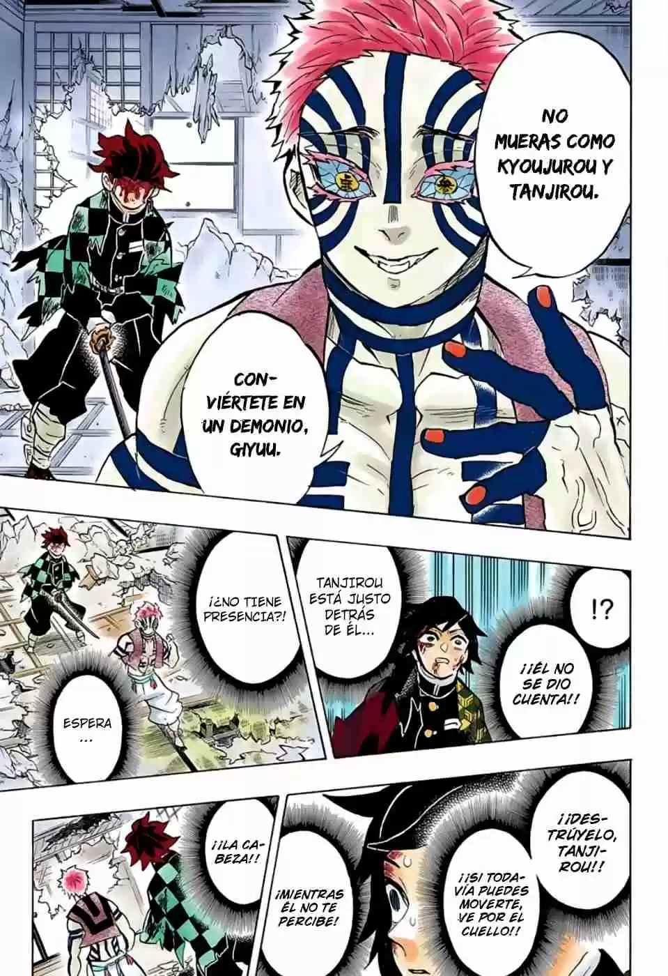 Kimetsu No Yaiba - Digital Colored Comics - Capítulo 152 - Página 18 - LectorTMOo