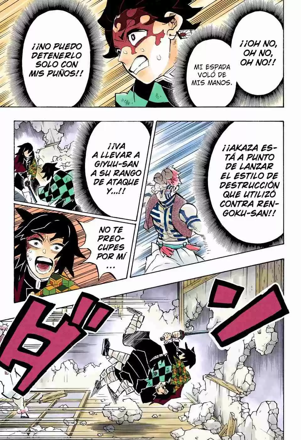 Kimetsu No Yaiba - Digital Colored Comics - Capítulo 156 - Página 10 - LectorTMOo