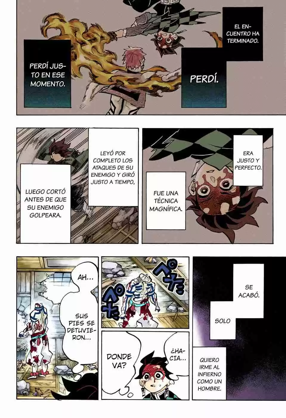 Kimetsu No Yaiba - Digital Colored Comics - Capítulo 156 - Página 15 - LectorTMOo