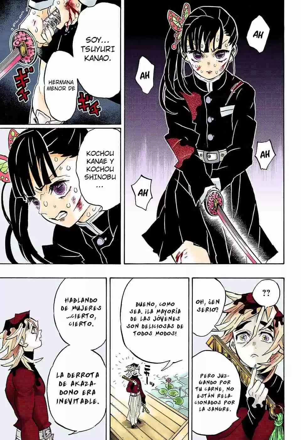 Kimetsu No Yaiba - Digital Colored Comics - Capítulo 157 - Página 8 - LectorTMOo
