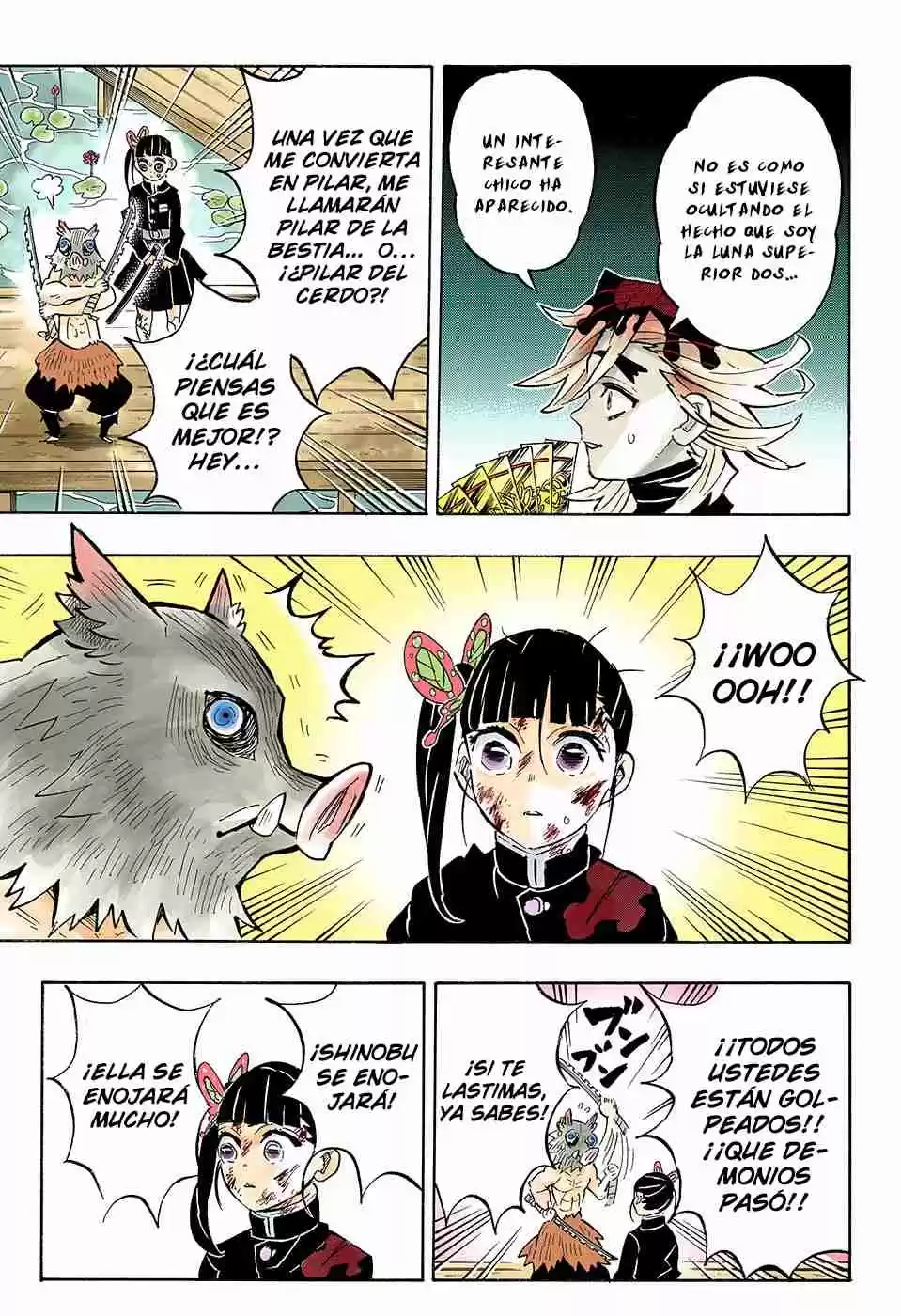Kimetsu No Yaiba - Digital Colored Comics - Capítulo 159 - Página 4 - LectorTMOo