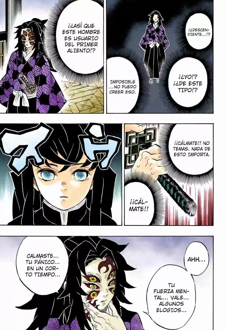 Kimetsu No Yaiba - Digital Colored Comics - Capítulo 165 - Página 8 - LectorTMOo