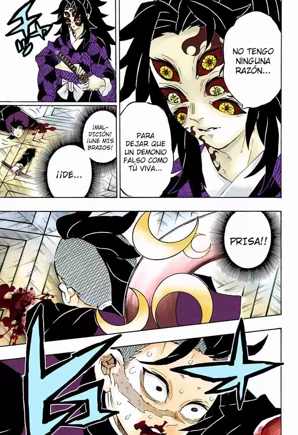 Kimetsu No Yaiba - Digital Colored Comics - Capítulo 166 - Página 10 - LectorTMOo