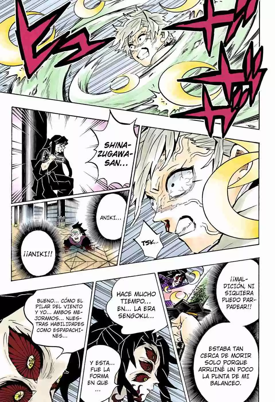 Kimetsu No Yaiba - Digital Colored Comics - Capítulo 167 - Página 14 - LectorTMOo