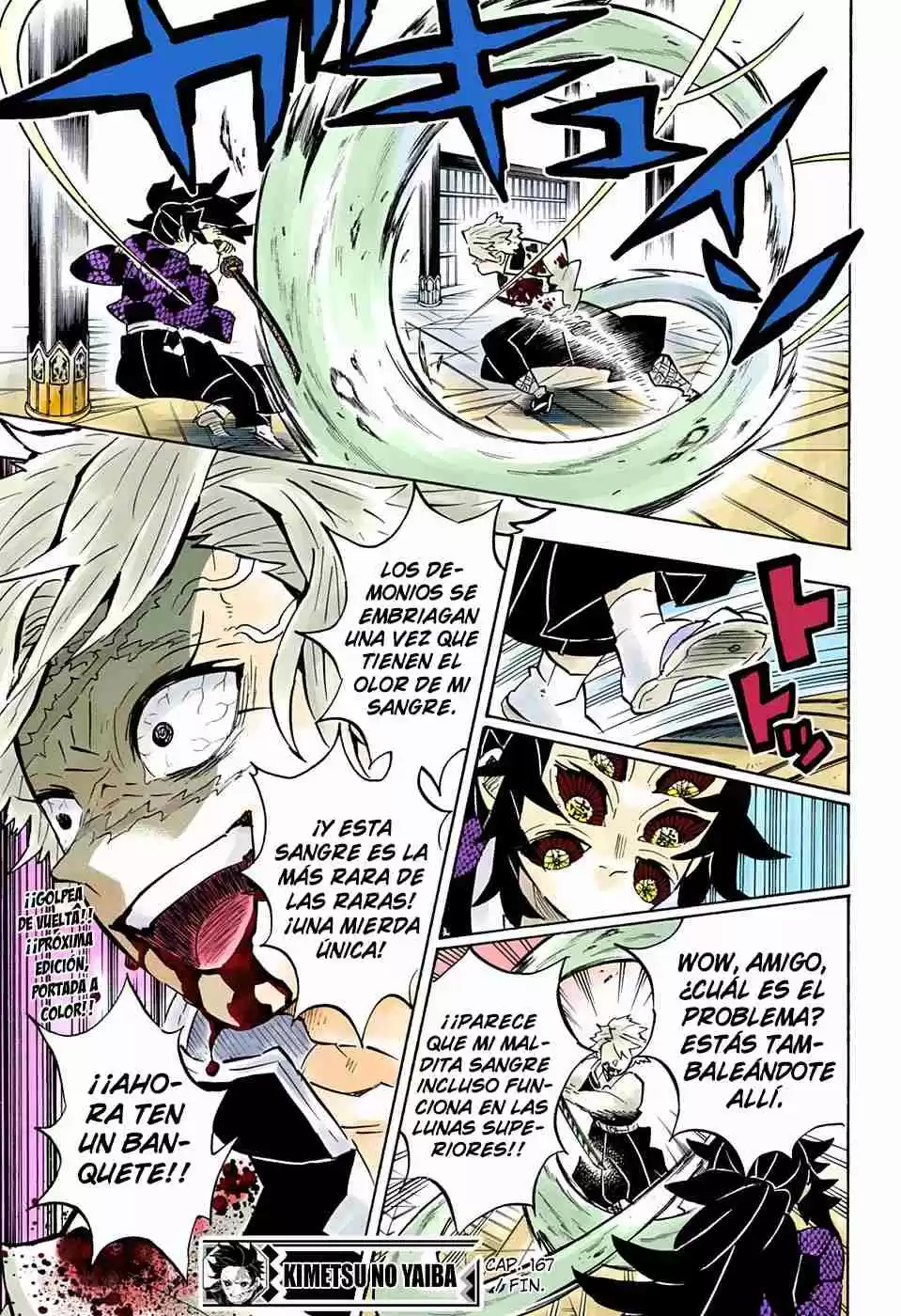 Kimetsu No Yaiba - Digital Colored Comics - Capítulo 167 - Página 19 - LectorTMOo