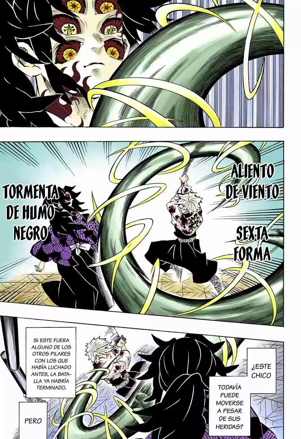 Kimetsu No Yaiba - Digital Colored Comics - Capítulo 168 - Página 6 - LectorTMOo